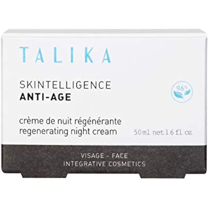 Talika - SKINTELLIGENCE ANTI-AGE REGENERATING NIGHT CREAM ANTI-AGING FACE SKIN CARE FOR FIRM, PROTECTED AND REPLENISHED MOISTURISER ALL TYPES 50 ML CONTAINER - Image 3